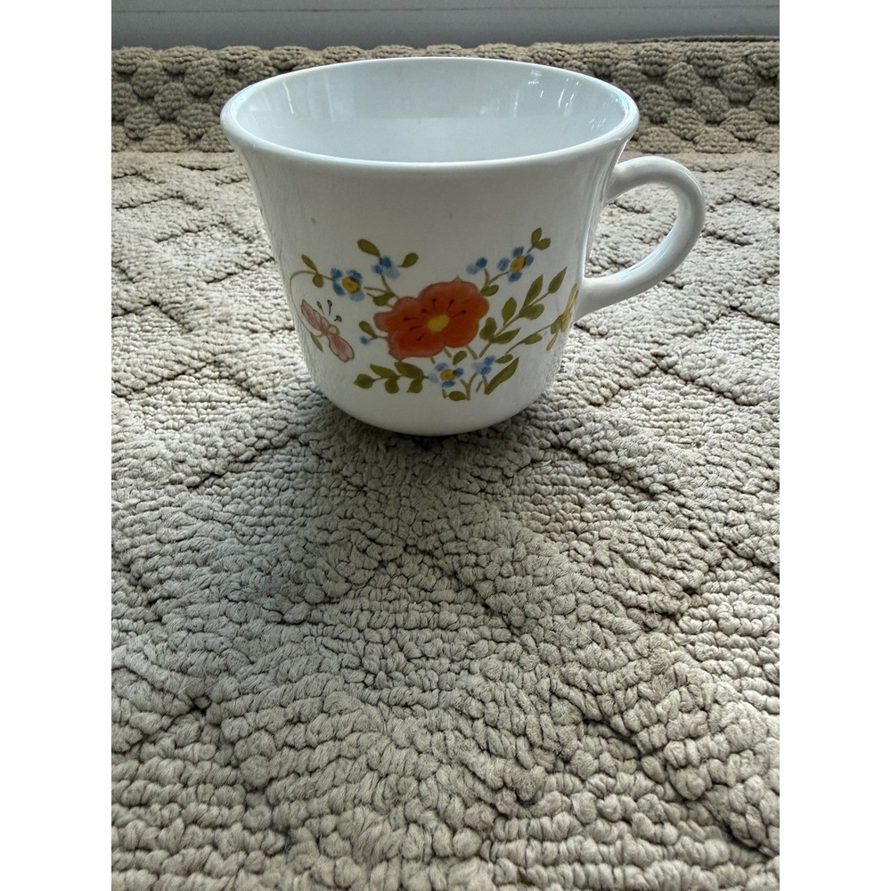 Vintage CorningWare Corelle Wildflower Tea Cup Replacement Discontinued Pattern
